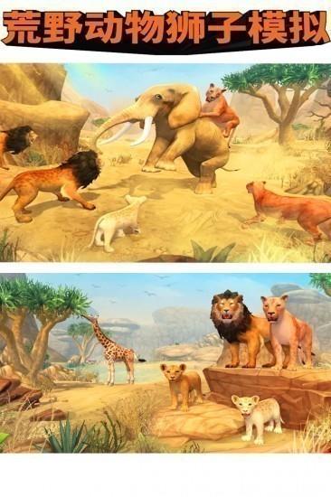 荒野动物狮子模拟(1)